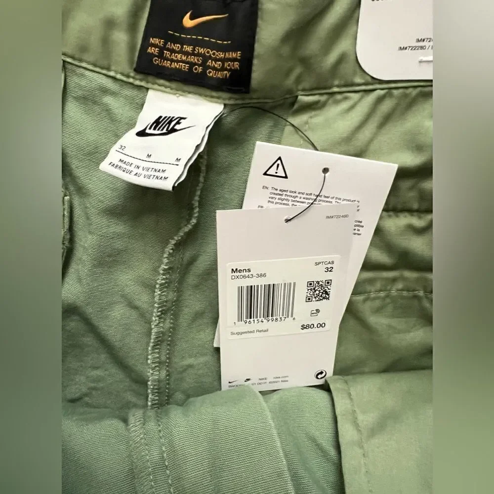 Nike Men's Life Pleated Chino Shorts
